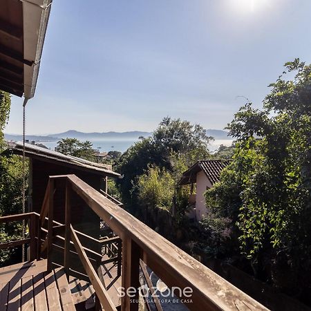 Апартаменты Chale Rustico Vista Panoramica Para O Mar Mav002 Флорианополис Экстерьер фото