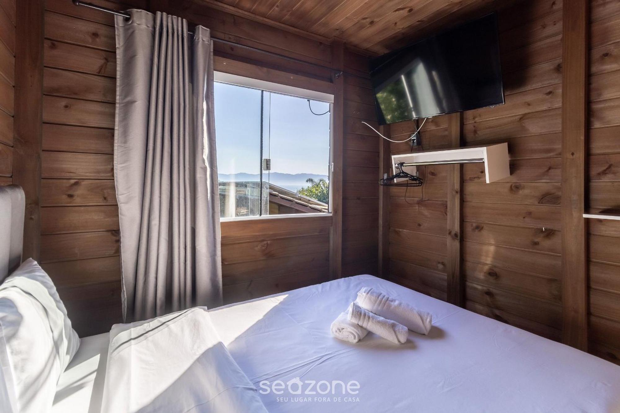 Апартаменты Chale Rustico Vista Panoramica Para O Mar Mav002 Флорианополис Экстерьер фото