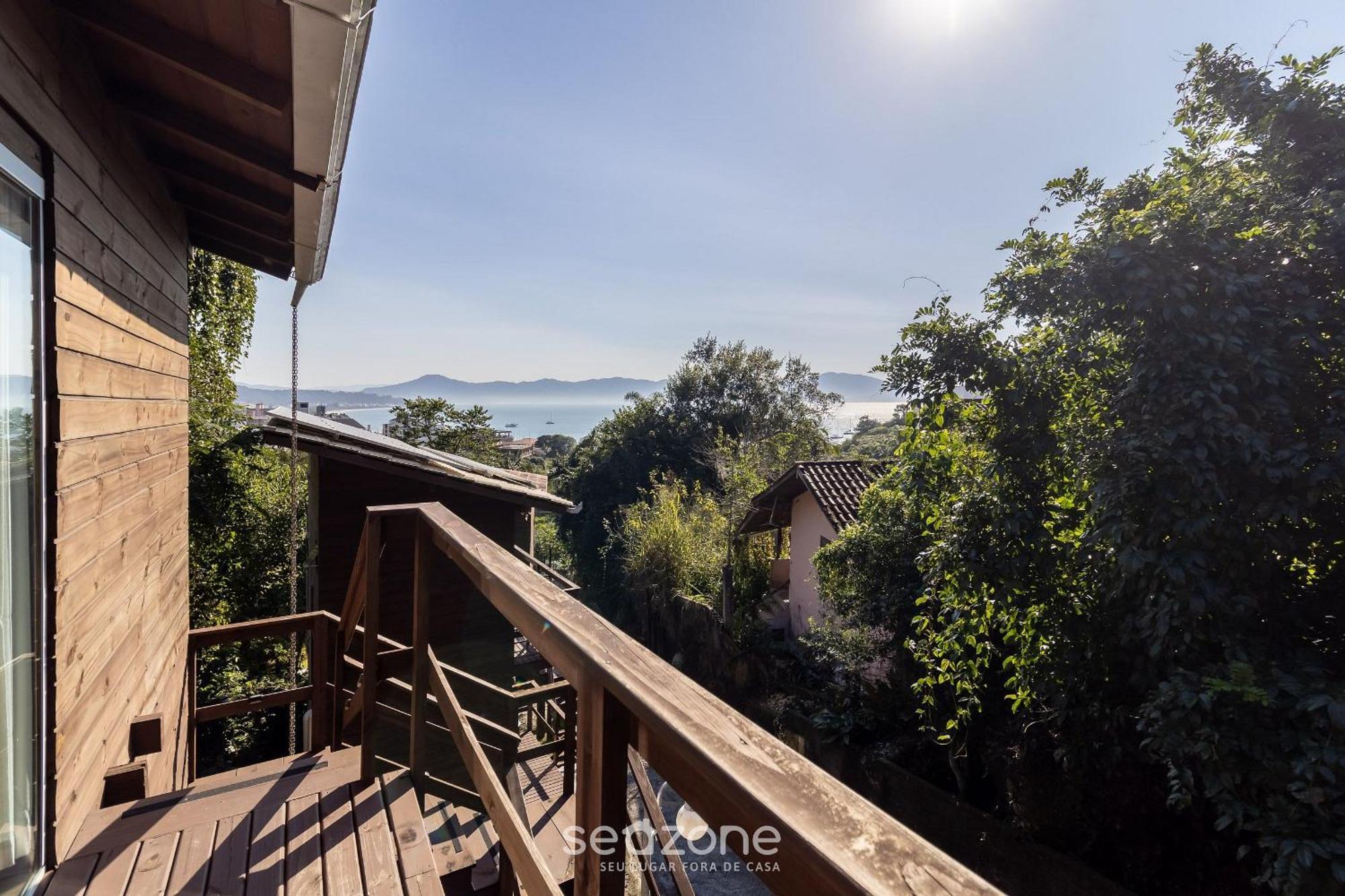 Апартаменты Chale Rustico Vista Panoramica Para O Mar Mav002 Флорианополис Экстерьер фото